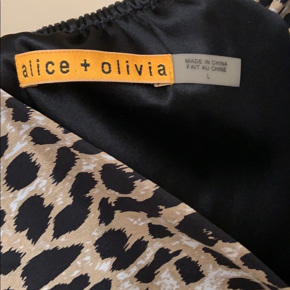 Alice + Olivia animal print dress - Picture 4 of 4